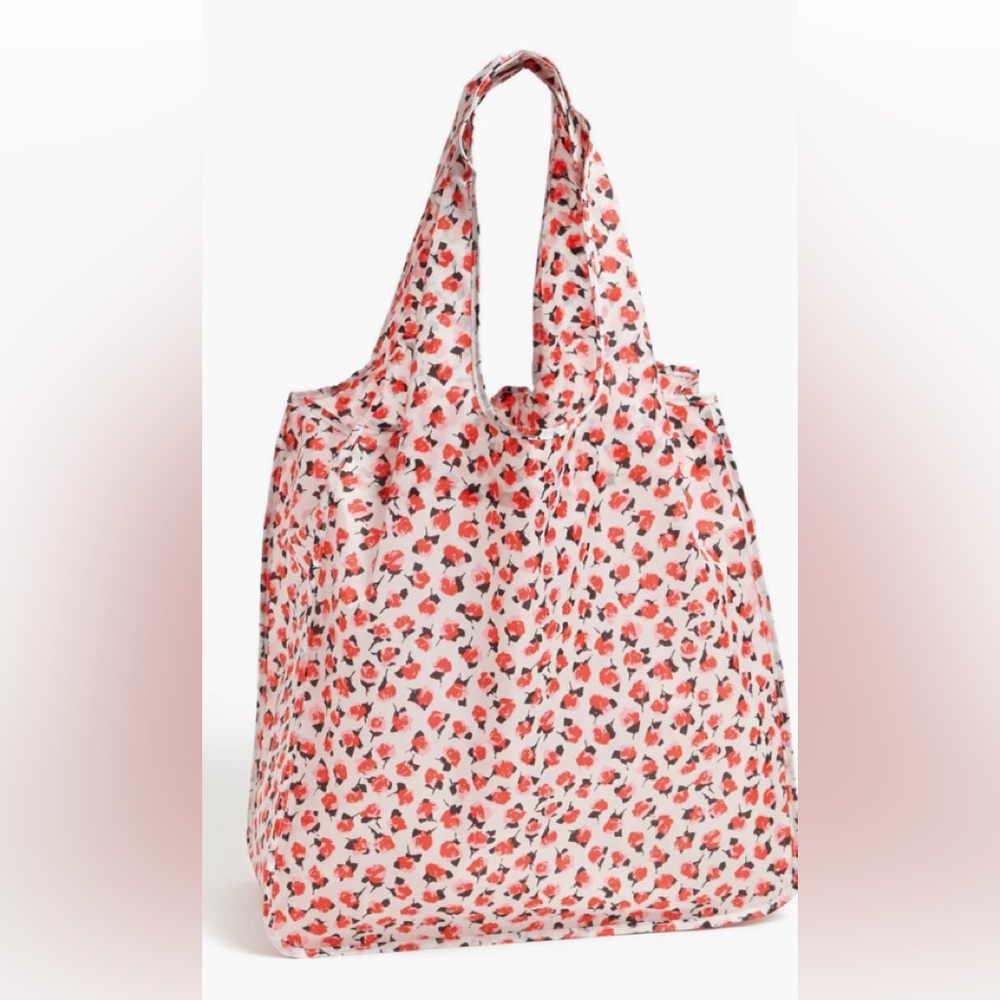 Kate Spade ‘rose’ Reusable Shopping Tote NWT